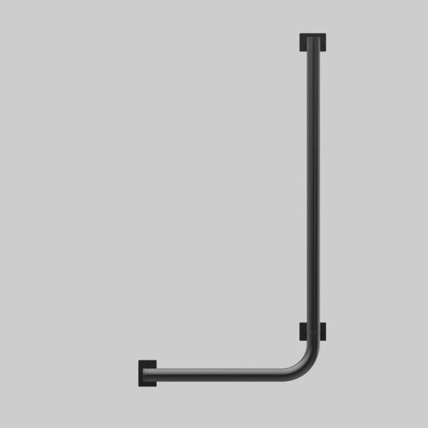 Schwarzer MODULAR Winkelhandlauf – rechte Ausrichtung