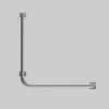 Winkelhandlauf Edelstahl Ø32 mm Serie MODULAR
