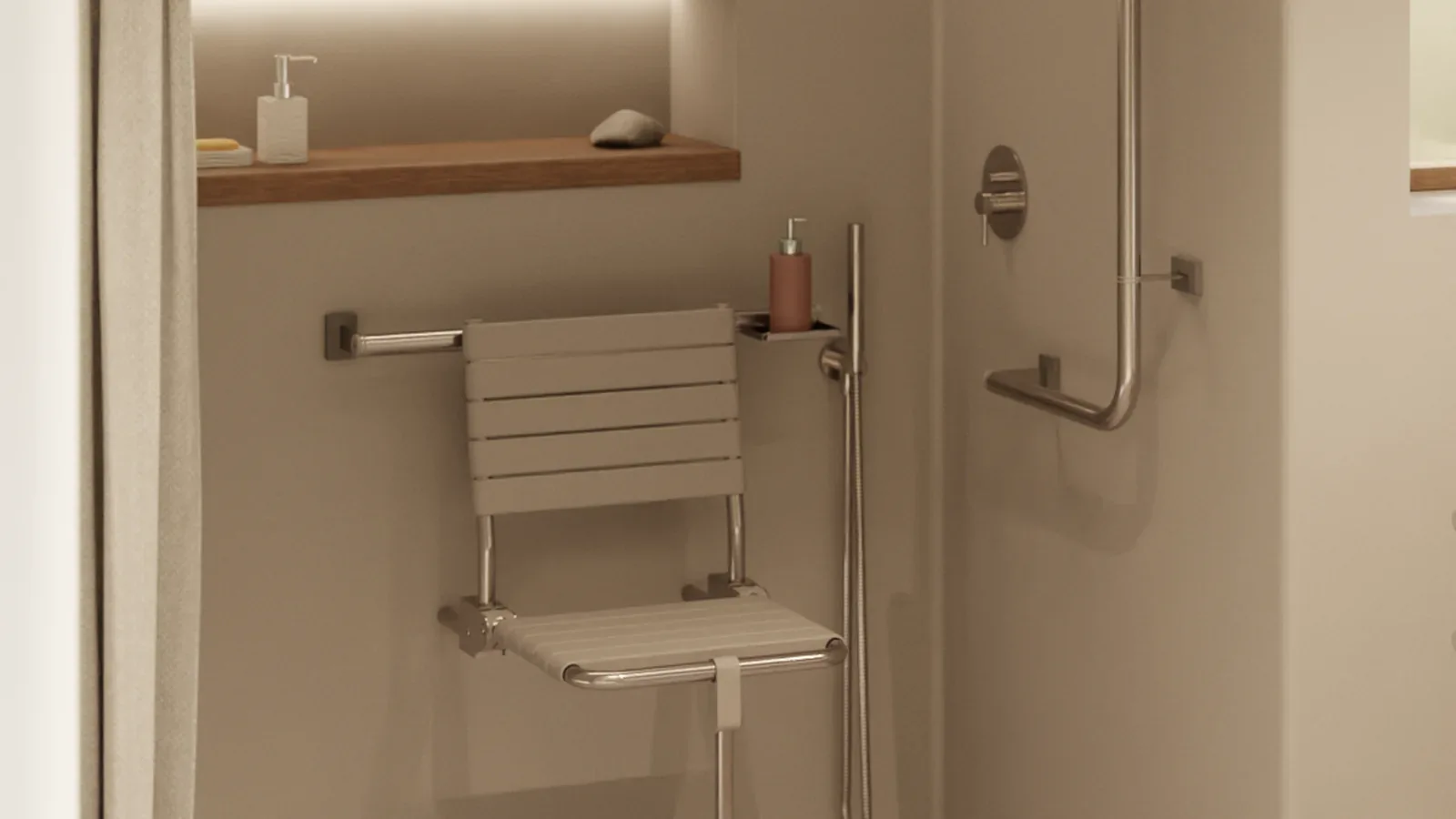 Duschsitze und Duschklappsitze für Dusche und barrierefreies Bad
