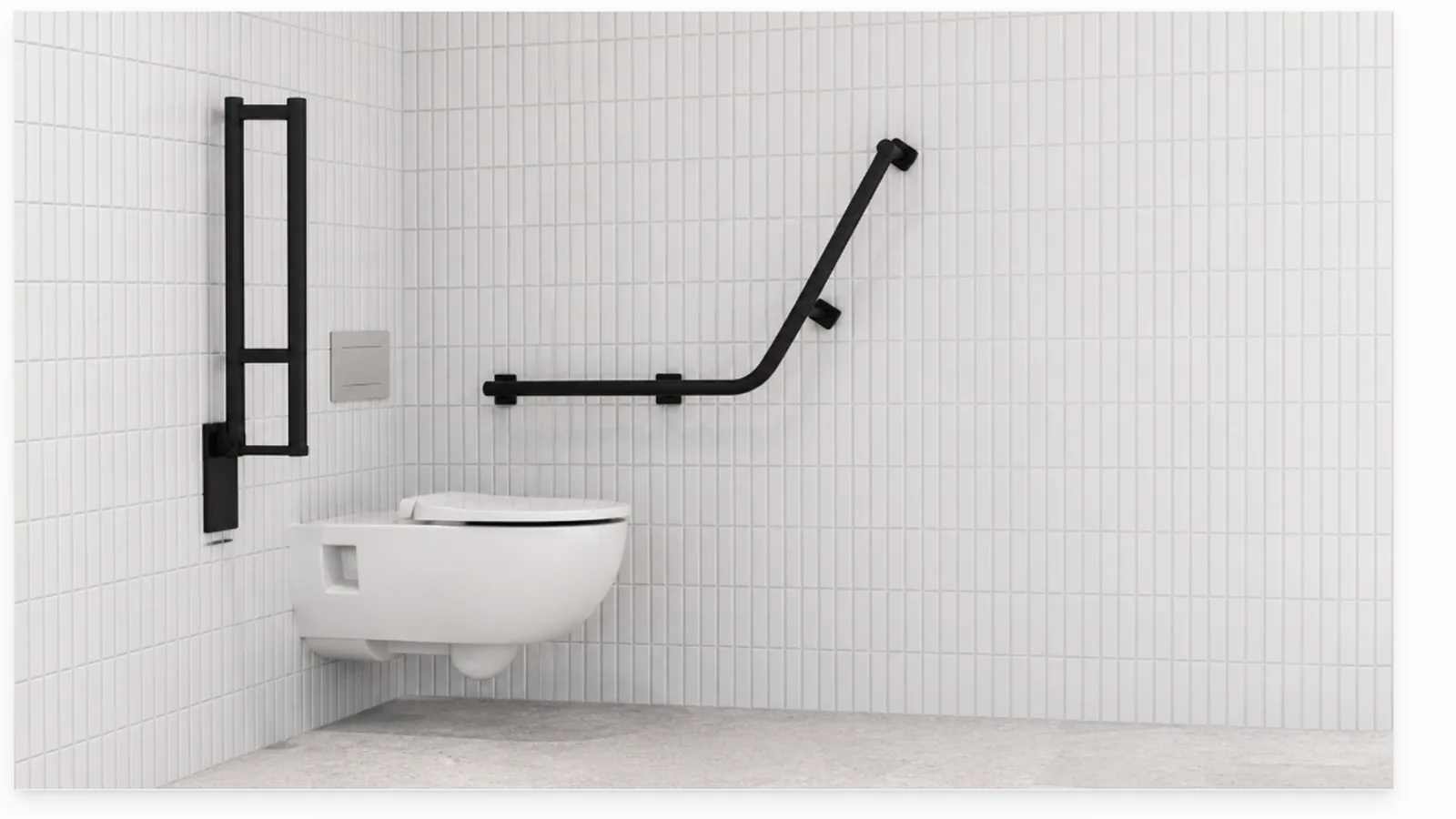 MODULAR Serie Haltegriffe für Bad und Sanitärbereich bis 120 kg