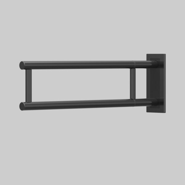 Stützgriff Stahl Schwarz MODULAR – Seitenansicht