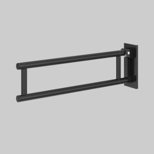 Stützklappgriff Stahl Schwarz Ø32 mm – MODULAR